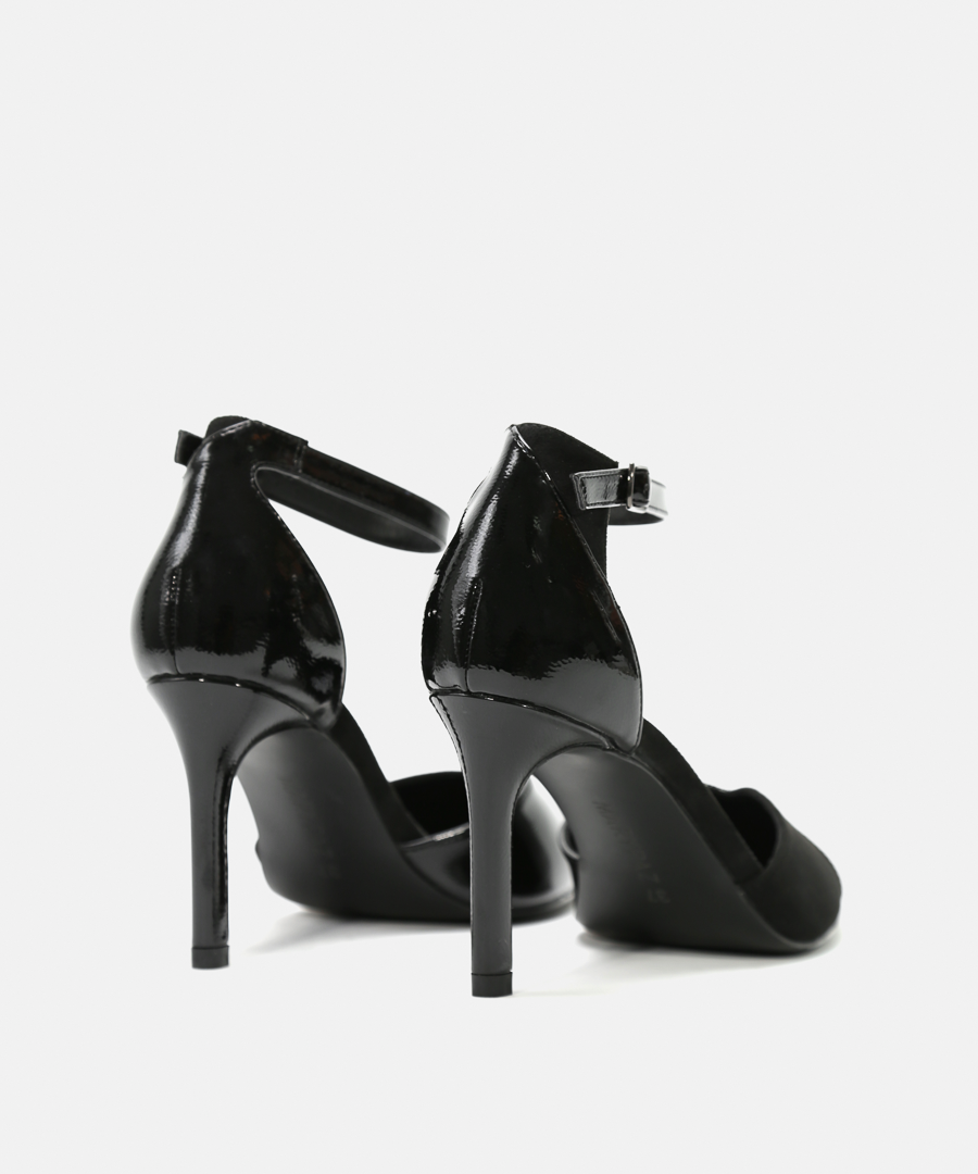 Zapatos tacón puntera combinada image number null